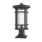 Z-Lite Jordan 1 Light Outdoor Pier Mounted Fixture, Oil Rubbed Bronze And Clear Seedy 570PHB-533PM-ORB - alternate 2